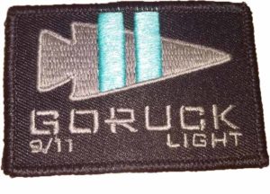 GoRuck Light 9/11 patch