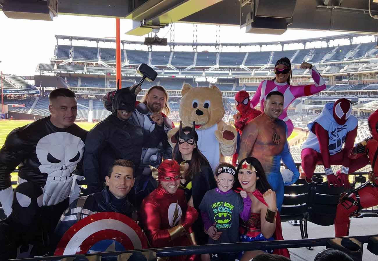 Special Spartans Super Heroes (from Citi Field) Special Spartans Super Heroes