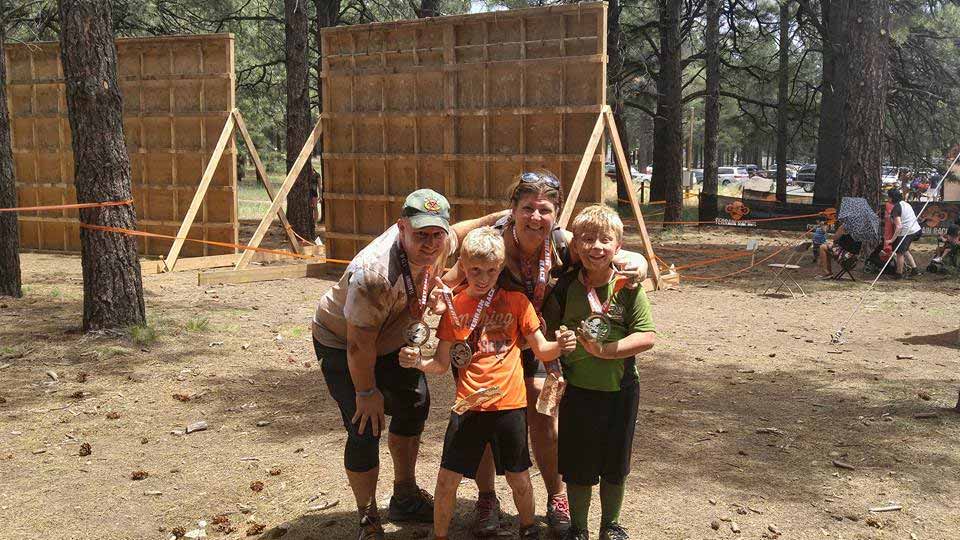 The Muddy Millers at the Terrain Race in Flagstaff The Muddy Millers at the Terrain Race in Flagstaff