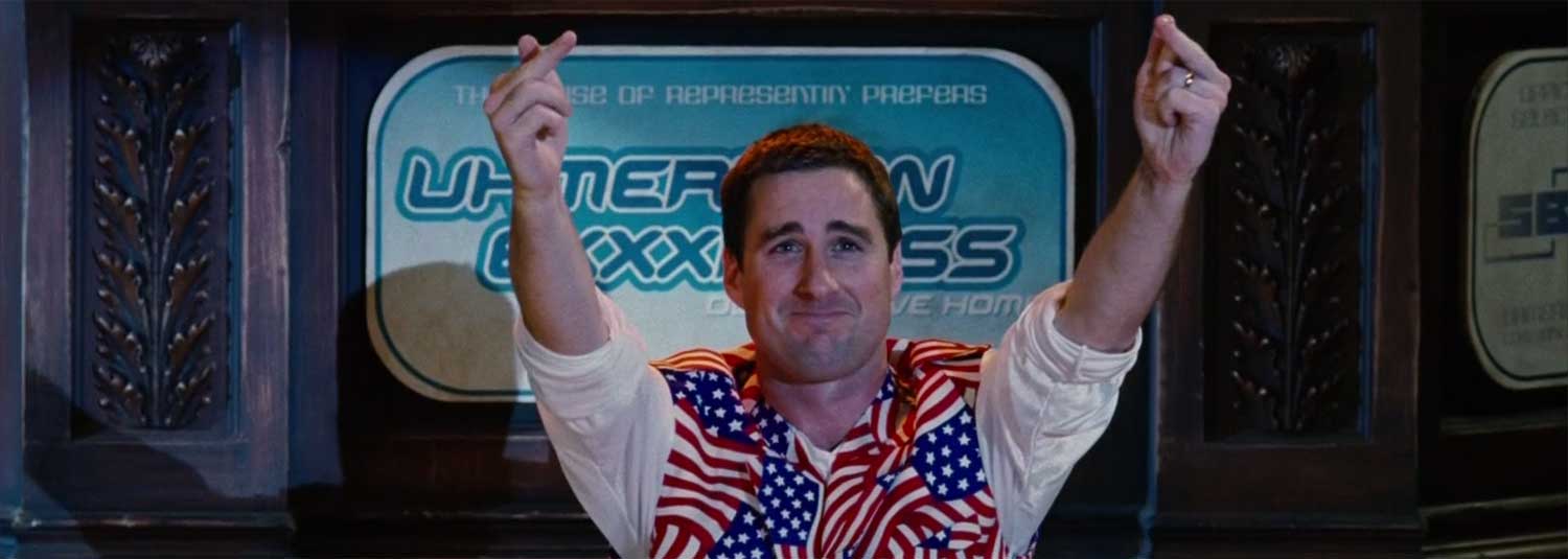 Luke Wilson as POTUS in the movie “Idiocracy”