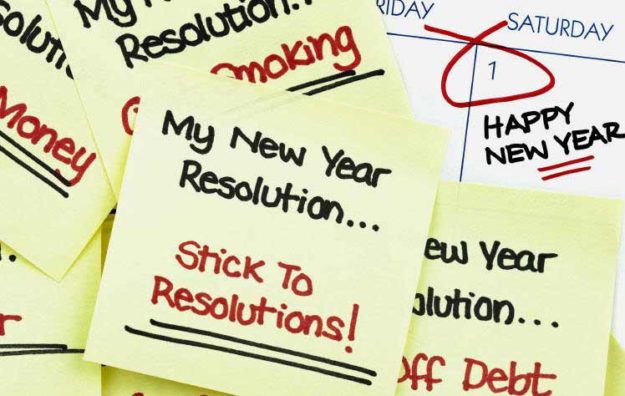New Years Resolutions - image from Huffington Post