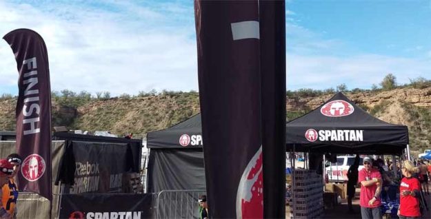 Arizona Spartan finish line, 2017 Arizona Spartan finish line, 2017