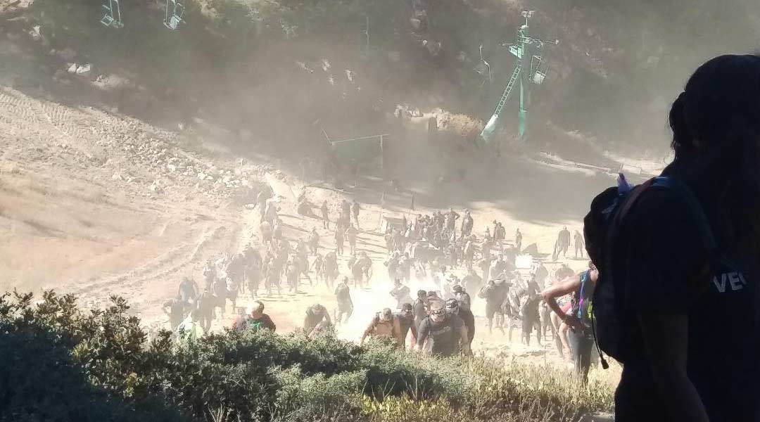 The Sandbag Carry at Spartan Race