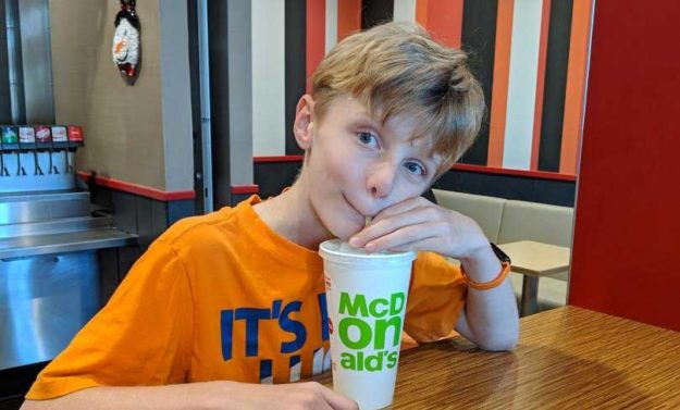 Matt at McDonalds Matt at McDonalds