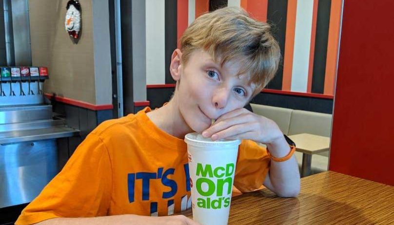 Matt at McDonalds Matt at McDonalds