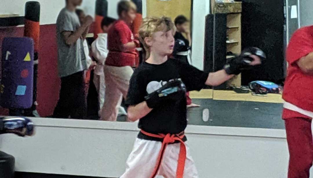 Taekwondo practice Taekwondo practice