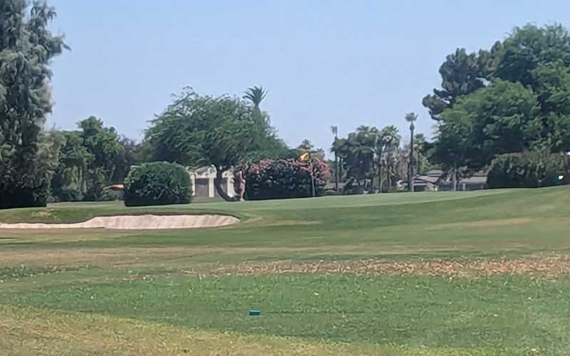 Hole three at the Gold Course at Wigwam Report